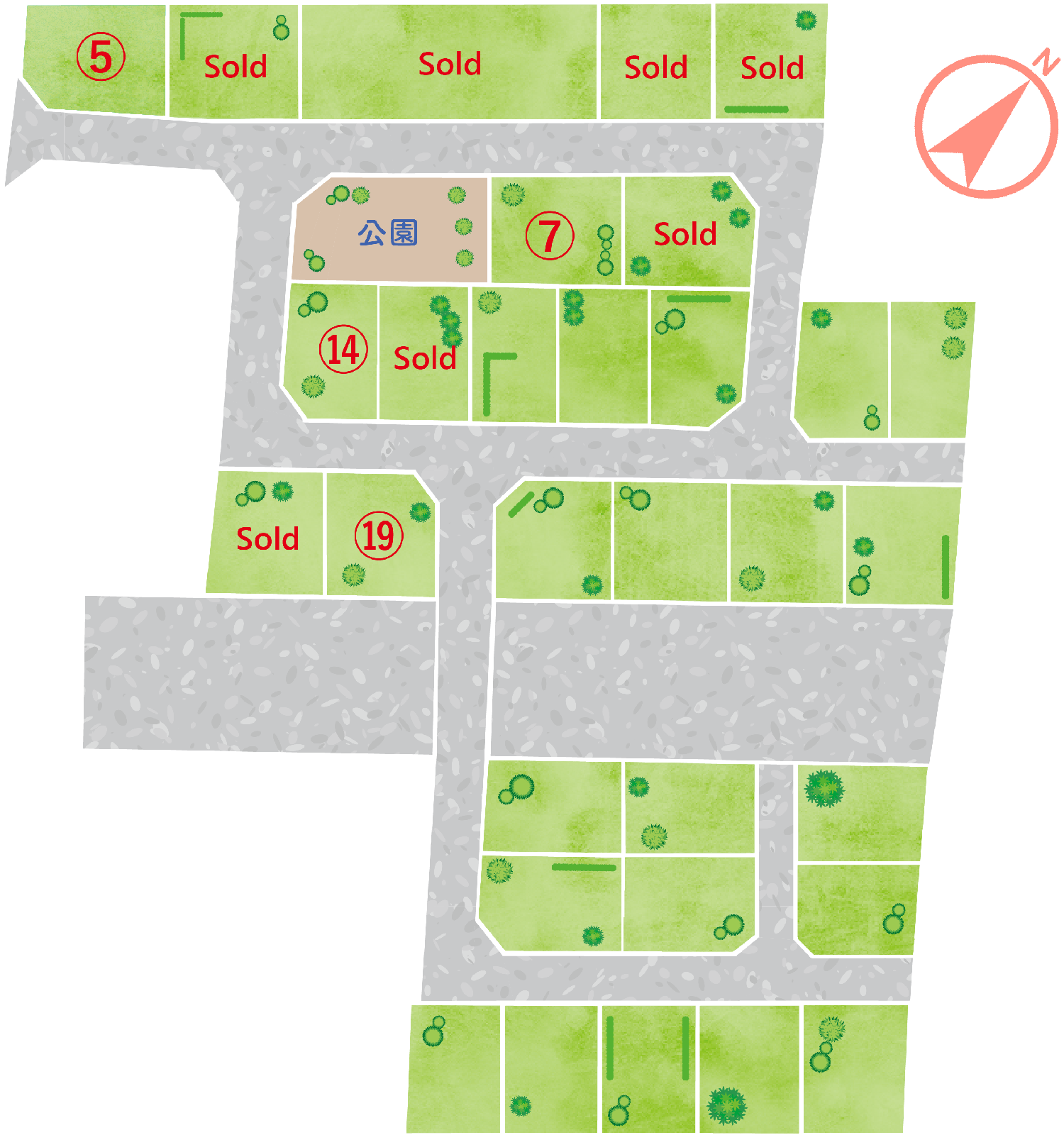 分譲図
